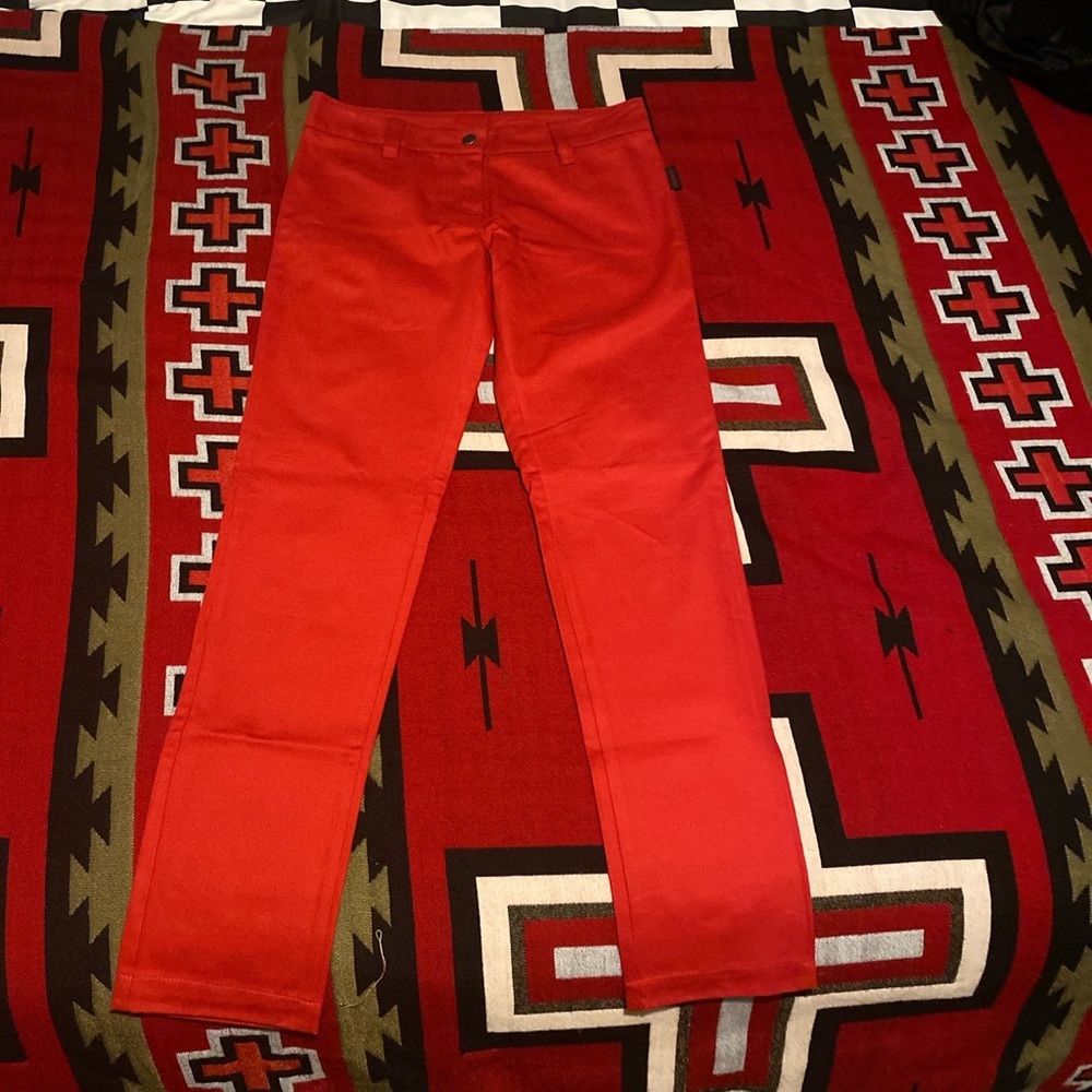 Sinister Clothing Red Pants Size 5. NWOT